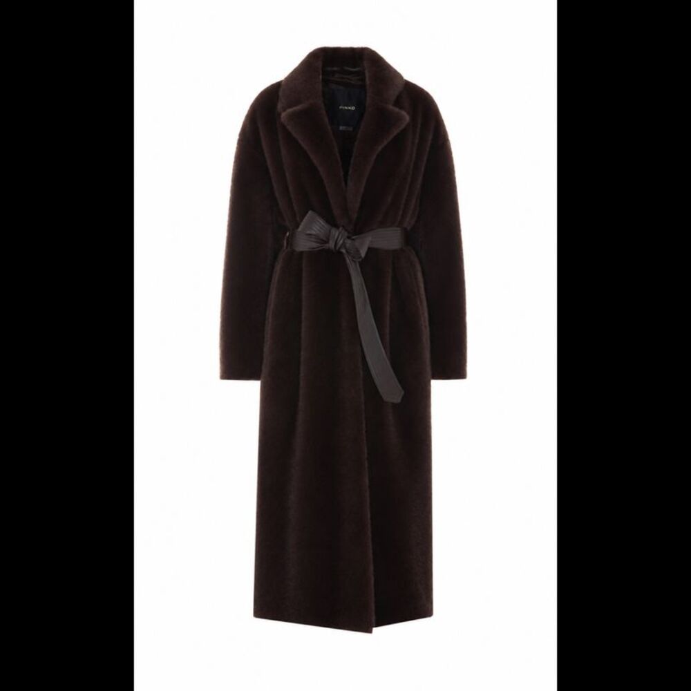 Pinko Women Calendula Faux Fur Coat